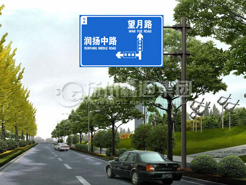 BZG-002，交通標志桿，F型交通標志桿