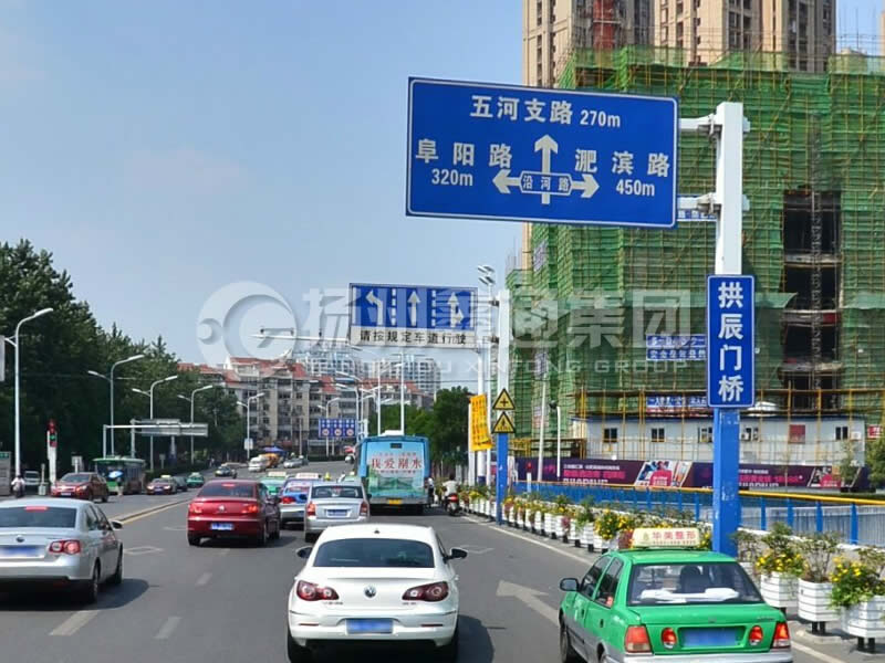 BZG-017，F型交通標志桿，合肥交通標志桿
